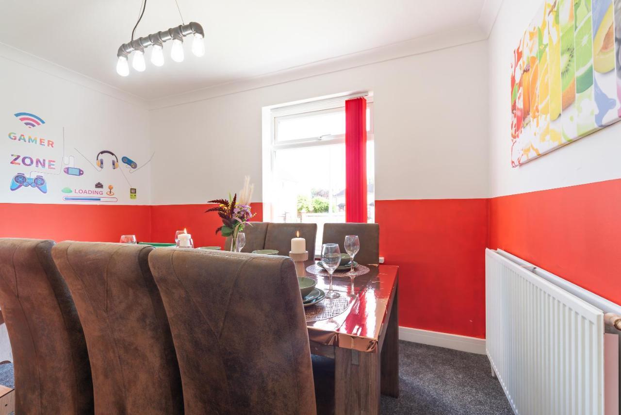 Aseda 4 Bedroom Private Parking, Game Zone -Pool Table, Garden Home Kingston upon Hull Eksteriør bilde