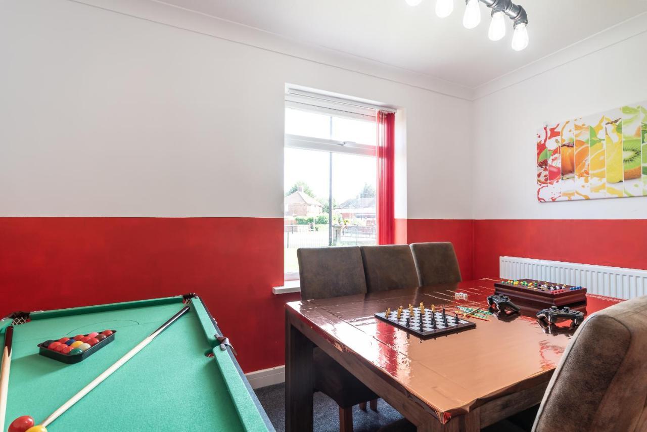 Aseda 4 Bedroom Private Parking, Game Zone -Pool Table, Garden Home Kingston upon Hull Eksteriør bilde